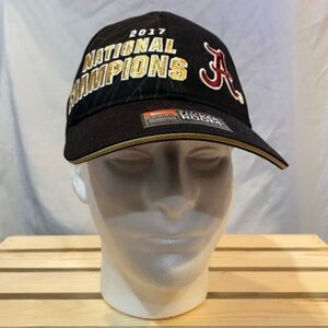 Alabama Crimson Tide 2017 National Champions Hat, New!